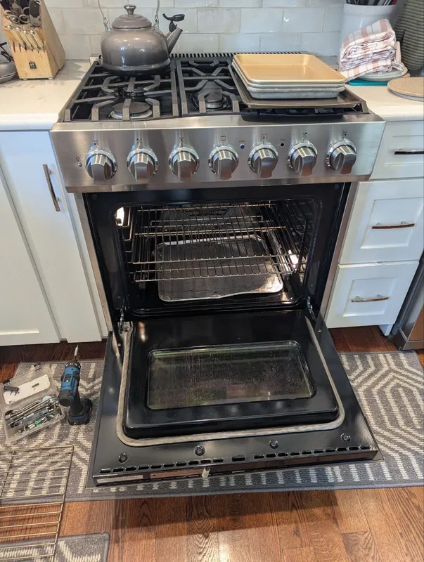 Viking Refrigeration Repair — completed appliance repair project
