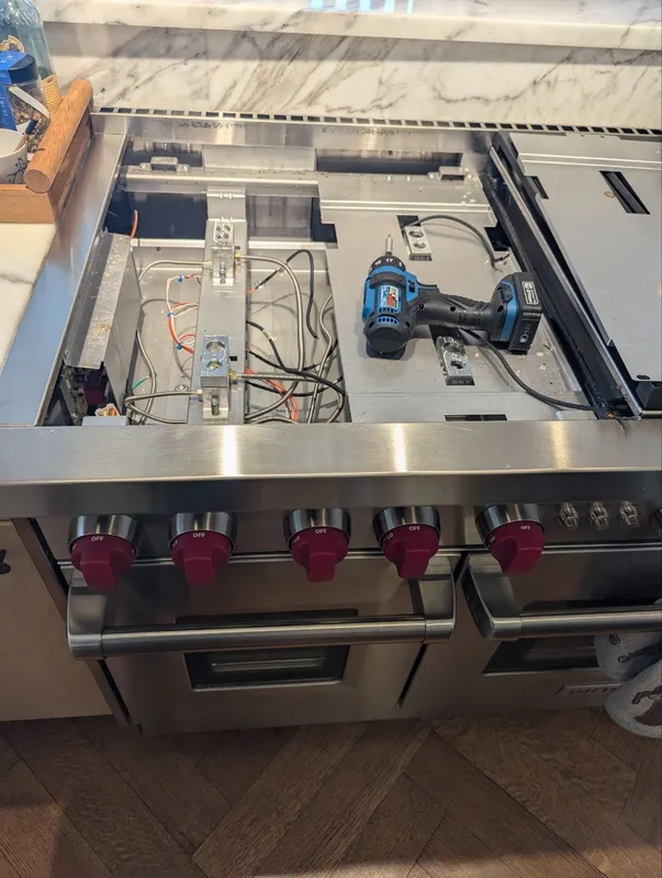 Viking Wine Cooler Refrigerant Repair — completed appliance repair project